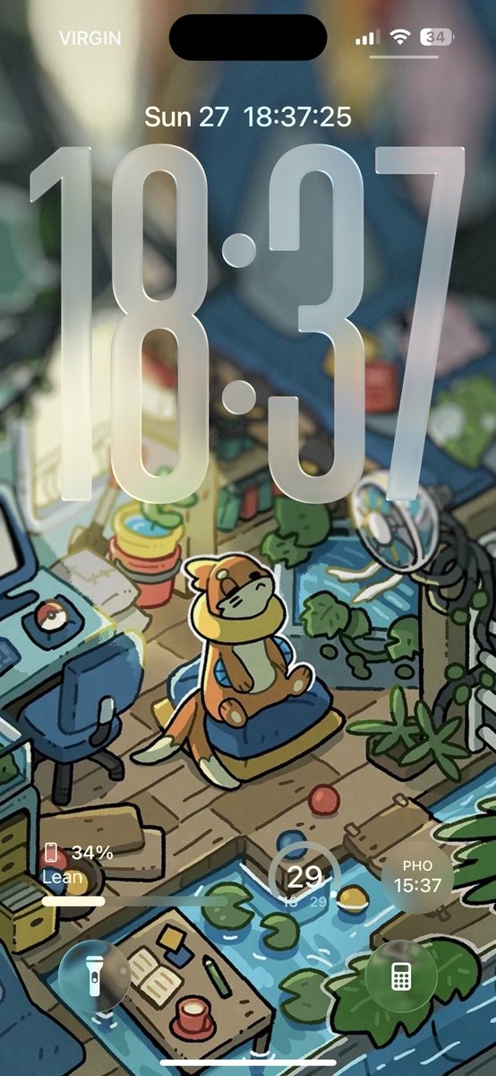 No cheating!
Post your lock screen