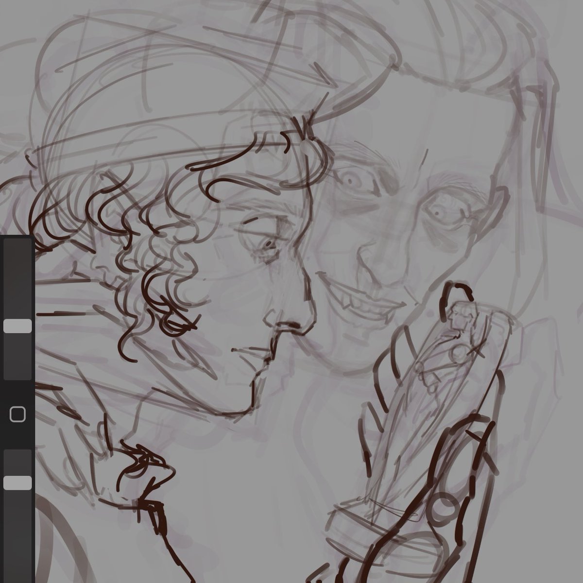 cemandtery's tweet image. returning to old wips with a lot of enthusiasm since i have official eerie references for marius