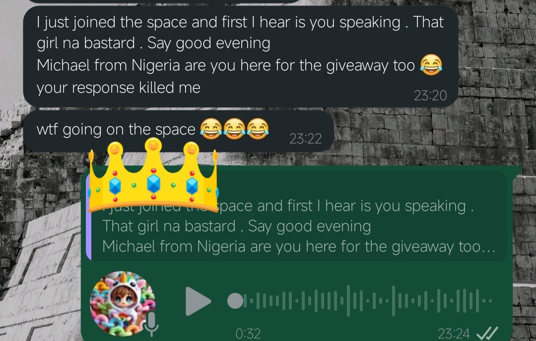 Mich_ael18's tweet image. Just got to @DegenPreacher space only to be humiliated by him and the co-host. 

Asking me if I&apos;m here for the GA too, and bidding my nft I payed for $100 for a $105 

When this fucking Racism and Stereotypes gonna end. 

We Nigeria actually show up to support y&apos;all but most of…