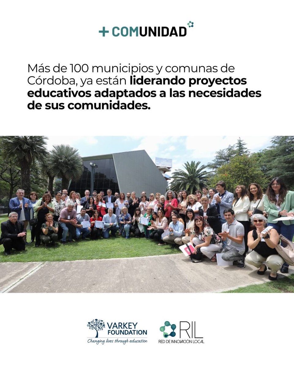 Fundación Varkey (@fundacionvarkey) on Twitter photo Lee la experiencia completa que está viviendo la provincia de Córdoba. Los gobiernos locales en el centro de la transformación educativa.
mascomunidad.org.ar/ciudades-de-la…
<a href="/rilargentina/">RIL Argentina</a>
<a href="/educacioncba/">Ministerio de Educación de la Provincia de Córdoba</a> Lee la experiencia completa que está viviendo la provincia de Córdoba. Los gobiernos locales en el centro de la transformación educativa.
mascomunidad.org.ar/ciudades-de-la…
<a href="/rilargentina/">RIL Argentina</a>
<a href="/educacioncba/">Ministerio de Educación de la Provincia de Córdoba</a>