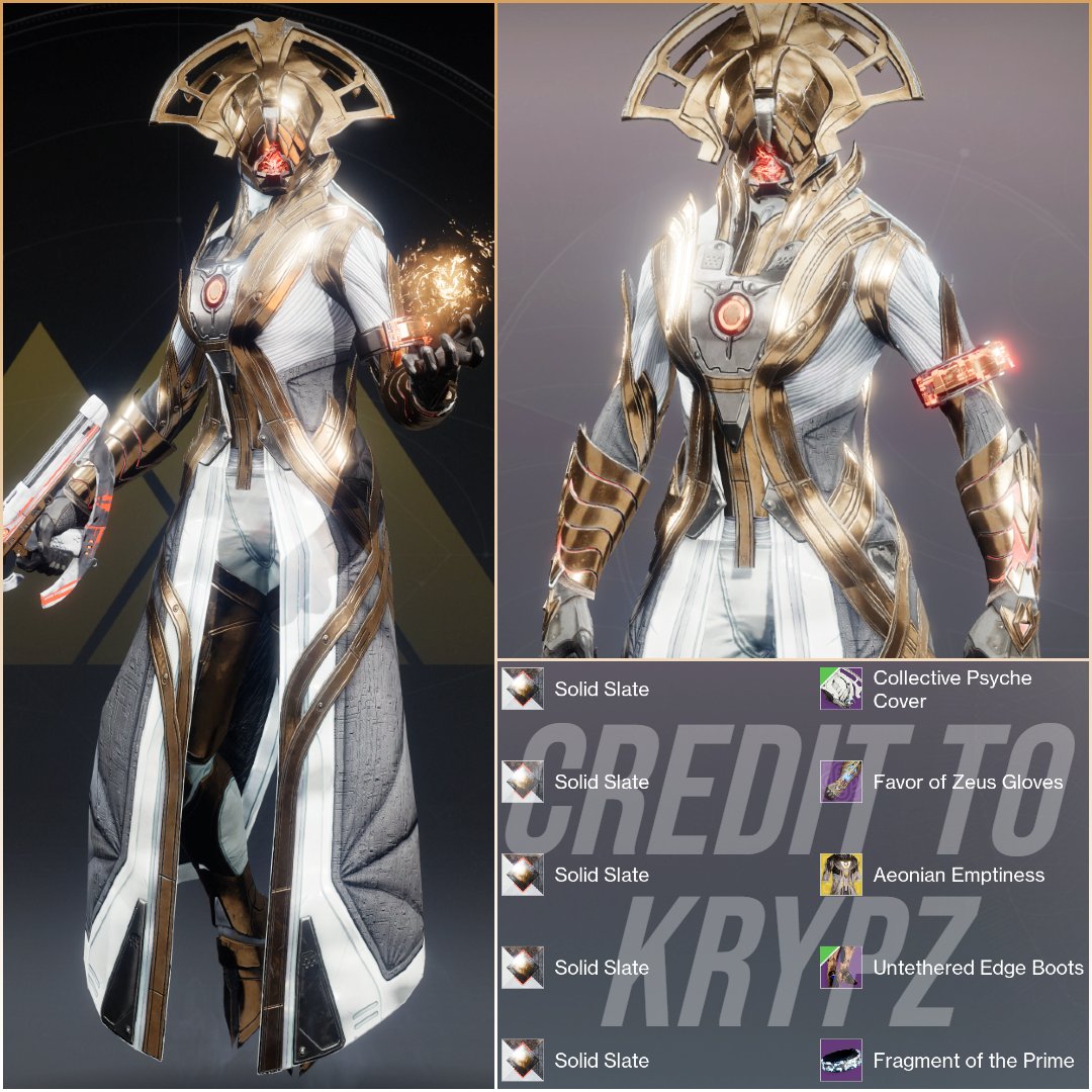 KrypzYT's tweet image. Bungie COOKED with the New Raid Helmet for Warlock!
Follow for more Destiny 2 Fashion!