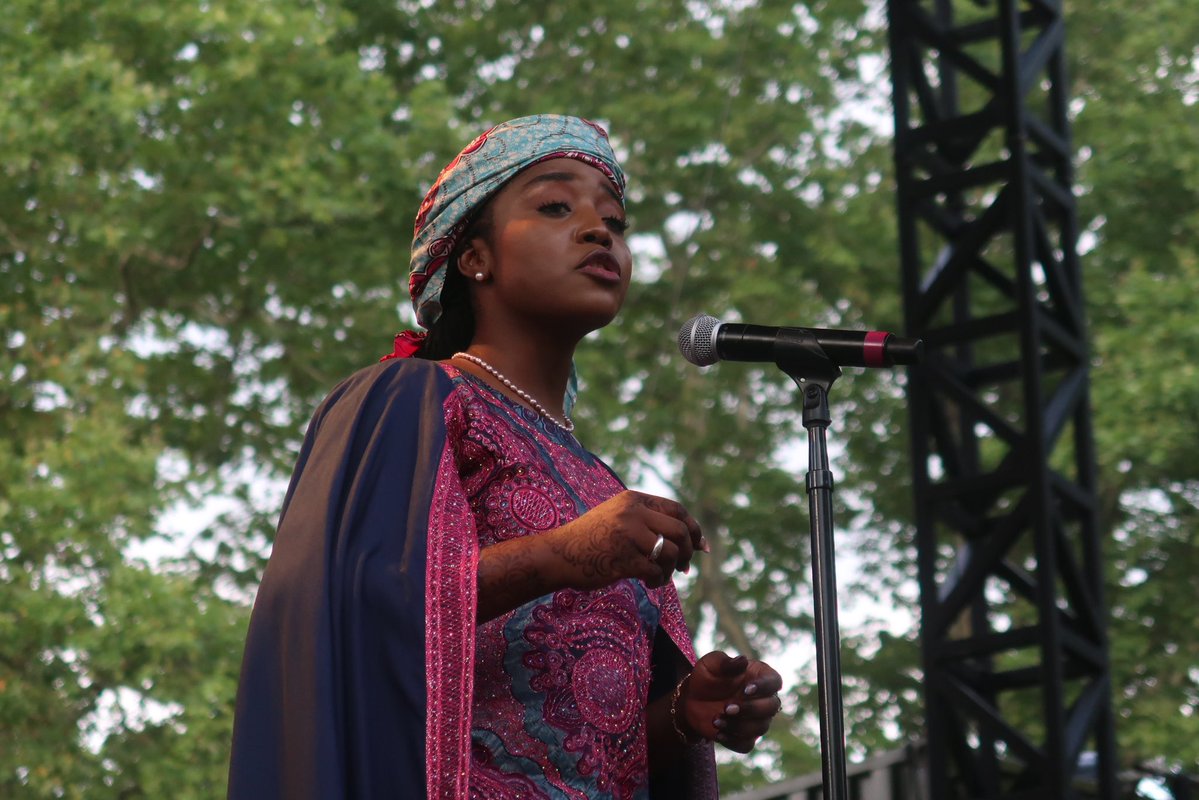 SummerStage's tweet image. We’re back in Central Park for another FREE show! Catch @Femiakuti, @DeadPrezRBG, Elida Almeida, @richmedina, and @Alhan_islam tonight.