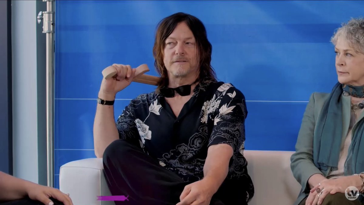 reedusnetwork's tweet image. Norman Reedus, Melissa McBride, David Zabel, and Scott M. Gimple interview with TV Insider to promote “The Walking Dead: Daryl Dixon” at San Diego Comic-Con in San Diego, California on July 26th.
🔗 youtu.be/OXmGxSCwrLg
#normanreedus #melissamcbride #sdcc