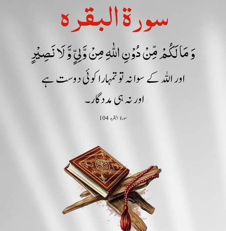 السلام وعلیکم رحمۃاللہ وبرکاتہ

صبح بخیر🌹
القرآن❤
ترجمہ👇

کہہ دو کہ: ’’میں تو صرف اپنے پروردگار کی عبادت کرتا ہوں، اور اُس کے ساتھ کوئی شریک نہیں مانتا۔
سورۃ الجن