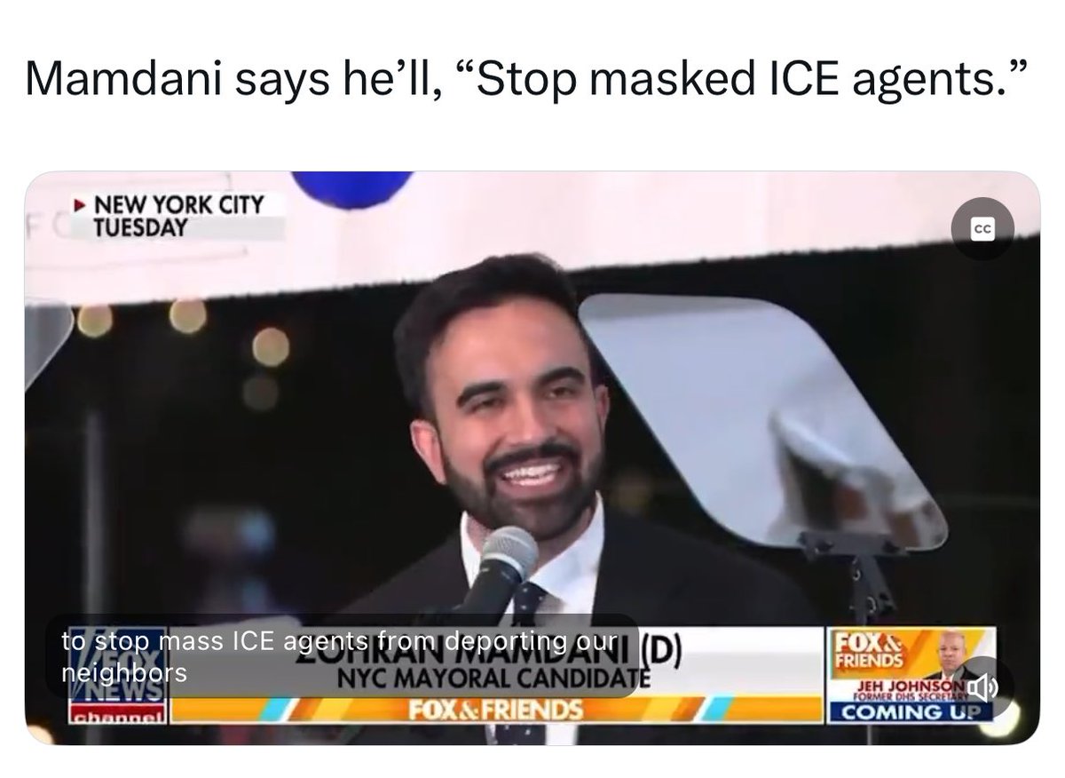 Mamdani just got married at a lavish event and had masked armed guards

Yeah the same guy who called to ban all guns and unmask ICE agents
