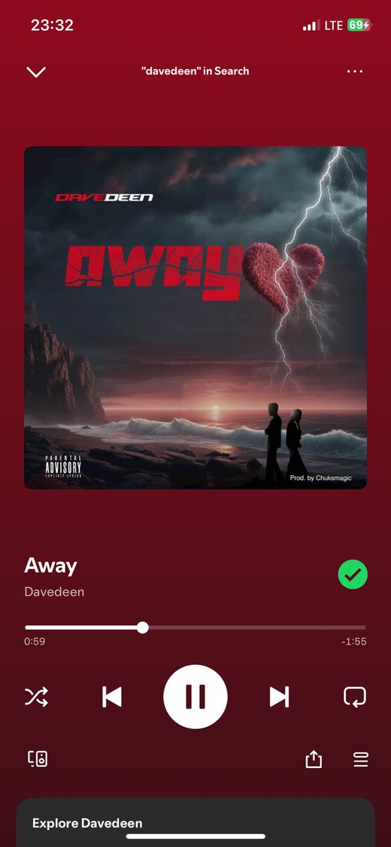 Xmaninvolved (@xmaninvolv31486) on Twitter photo Y'all go stream away by <a href="/DavedeenW/">Davedeen!!!</a> on Spotify and every other platform. The Alte lovers are also gonna love this cos it's our type of sound 🔥
ffm.to/davedeen-away Y'all go stream away by <a href="/DavedeenW/">Davedeen!!!</a> on Spotify and every other platform. The Alte lovers are also gonna love this cos it's our type of sound 🔥
ffm.to/davedeen-away