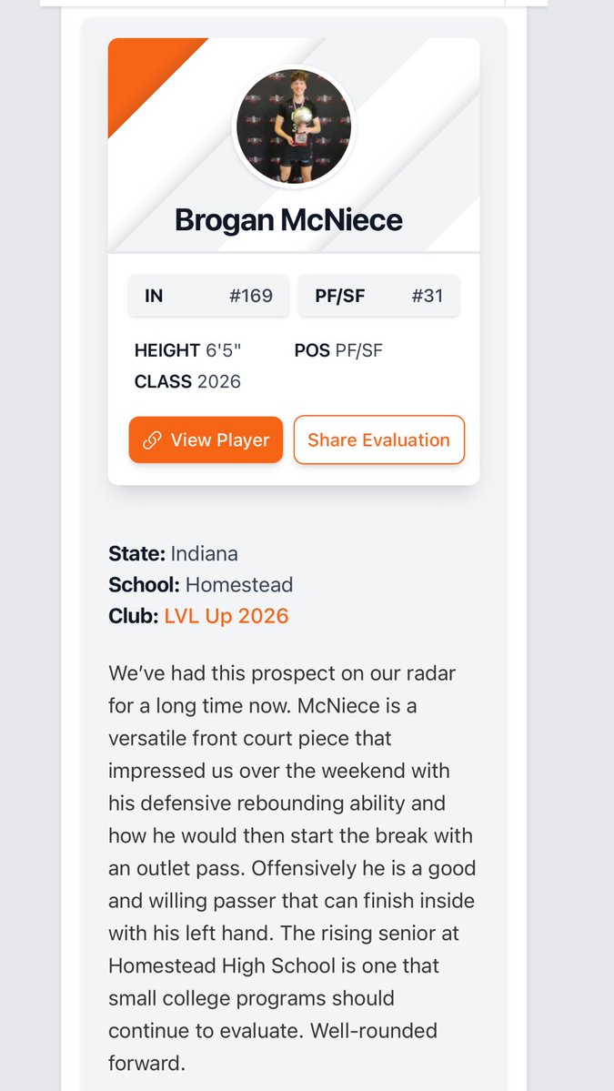 Brogan McNiece (@brogan_mcniece) on Twitter photo Thank you <a href="/BRamseyKSR/">Brandon Ramsey</a> for the write up!
<a href="/FiveStar_BB/">Five Star Basketball</a> <a href="/HomesteadBBB/">Homestead Boys Basketball</a> <a href="/PrepHoopsIN/">Prep Hoops Indiana</a> <a href="/ZT17Hoops/">Zak Tyler</a> Thank you <a href="/BRamseyKSR/">Brandon Ramsey</a> for the write up!
<a href="/FiveStar_BB/">Five Star Basketball</a> <a href="/HomesteadBBB/">Homestead Boys Basketball</a> <a href="/PrepHoopsIN/">Prep Hoops Indiana</a> <a href="/ZT17Hoops/">Zak Tyler</a>
