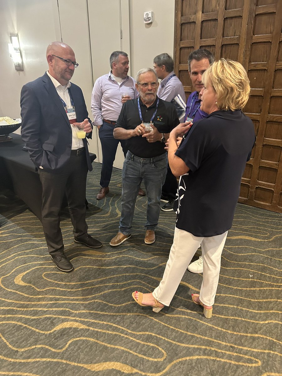 MoCommissioner's tweet image. Kicking off @MOEducation’s Annual Cooperative Conference for School Administrators with a meet &amp;amp; greet. Looking forward to spending the next two days with more than 700 school leaders! #WhatYouDoMatters