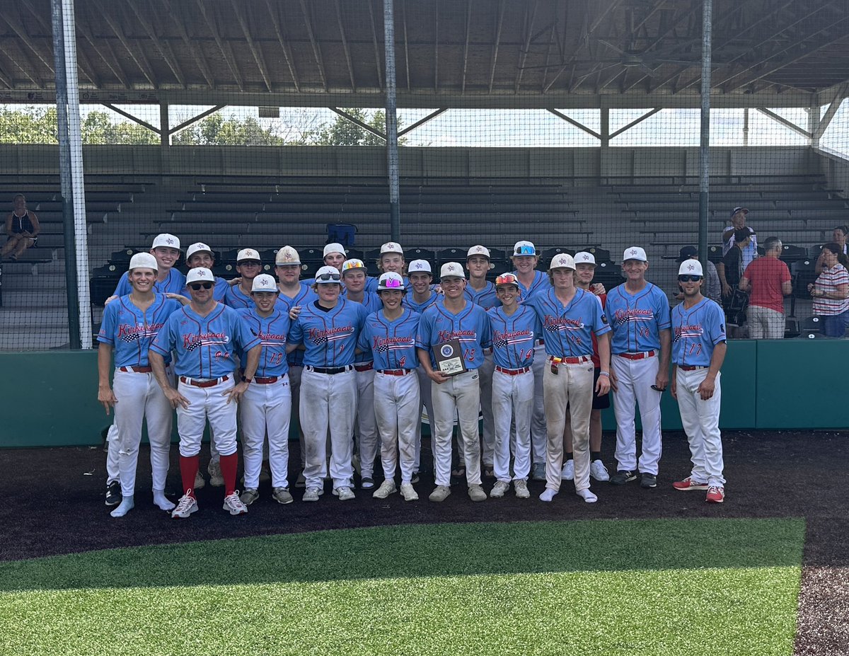 Missouri American Legion Baseball (@molegionball) on Twitter photo 🏆 STATE CHAMPS: Moberly Sixers
Take down Kirkwood Post 156 with a 9–1 win to claim the 2025 19U/AAA Missouri State Title!
🎟️ Punched their ticket to the Mid-South Regionals
👏 Hats off to <a href="/Kirkwood_Legion/">Post 156 Legion Baseball</a> on a strong runner-up finish.
#LegionBaseball #StateChamps <a href="/MoberlySixers/">NEMO Sixers</a> 🏆 STATE CHAMPS: Moberly Sixers
Take down Kirkwood Post 156 with a 9–1 win to claim the 2025 19U/AAA Missouri State Title!
🎟️ Punched their ticket to the Mid-South Regionals
👏 Hats off to <a href="/Kirkwood_Legion/">Post 156 Legion Baseball</a> on a strong runner-up finish.
#LegionBaseball #StateChamps <a href="/MoberlySixers/">NEMO Sixers</a>