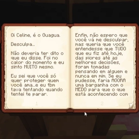 CybertapesYL's tweet image. !guaxi fez uma carta para a !celine se desculpando pelas coisas que ele falou e que não vai deixar o !meiaum morrer
#arkanis