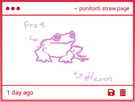 PunishedTorti's tweet image. froggy