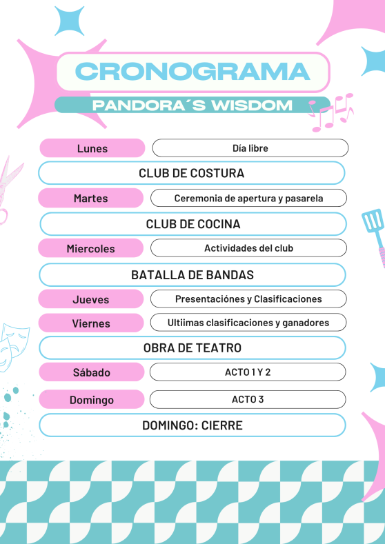 PWA_Oficial's tweet photo. [🖤 *⁠.⁠✧ — ANUNCIO ! ]
#PWA #PandoraWisdomAcademy 

✒️｡Para finalizar con el mes...tenemos finalmente el cronograma, mañana pueden estar preparándose los personajes para la semana movida! https://t.co/StzTi9QQca