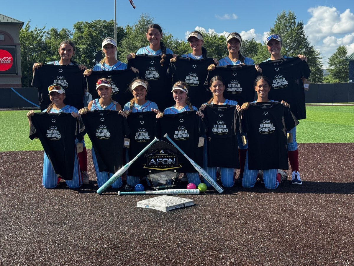 TampaMustangsKV's tweet image. 2025 Alliance Open National 16u Champs! Amazing week of softball! Thank you @ConnectSports_ & @AllianceOpenNat for having us! Great way to end our summer! @ExtraInningSB @TampaMustangs