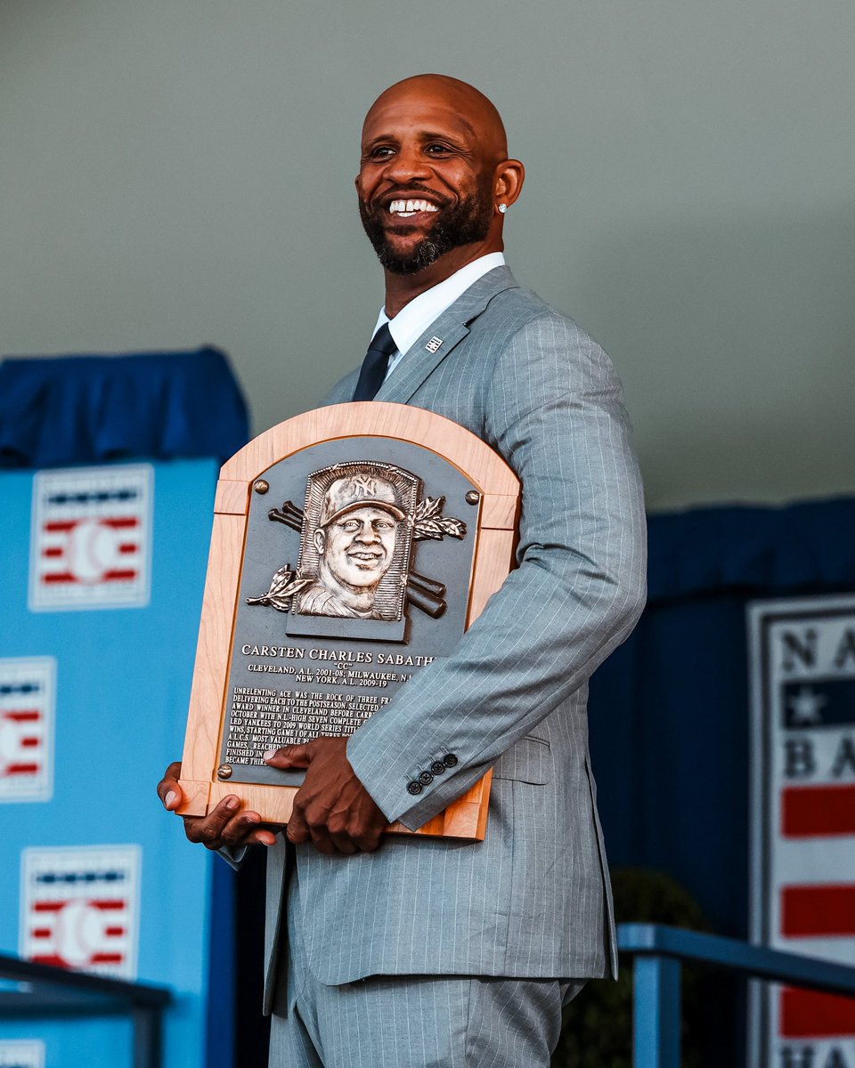 Carsten Charles Sabathia: Hall of Famer 🔥