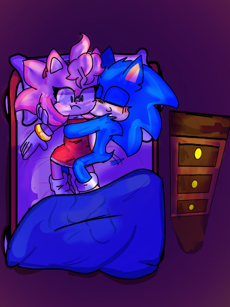 zoef2365's tweet image. Este dibujo es viejo :v 💖💙 #SonAmy #sonamyweek2025 #amyrose #SonicTheHedgehog