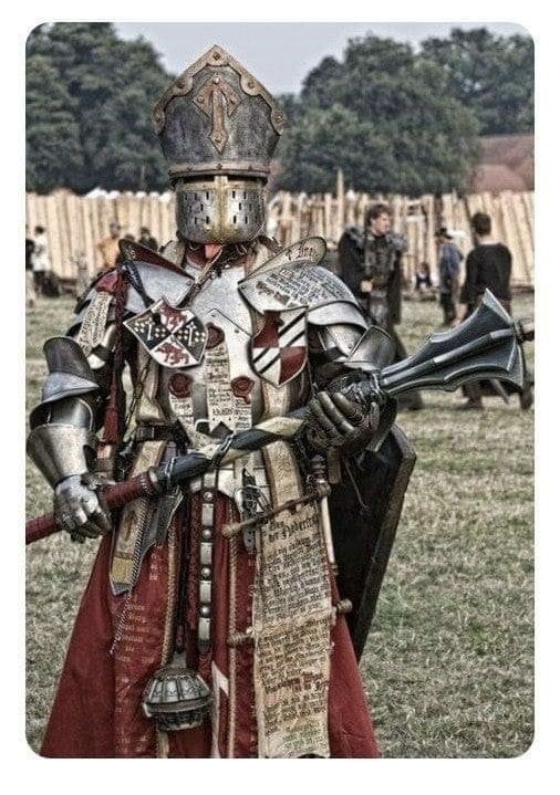 FuriousDShow's tweet image. This new Pope really takes a firm stance in theological debates.
