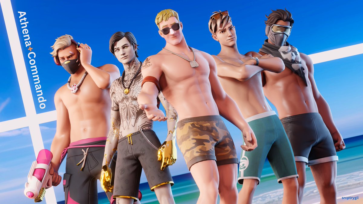 srcptrygii's tweet image. sun&apos;s out #Fortnite #FortniteArt