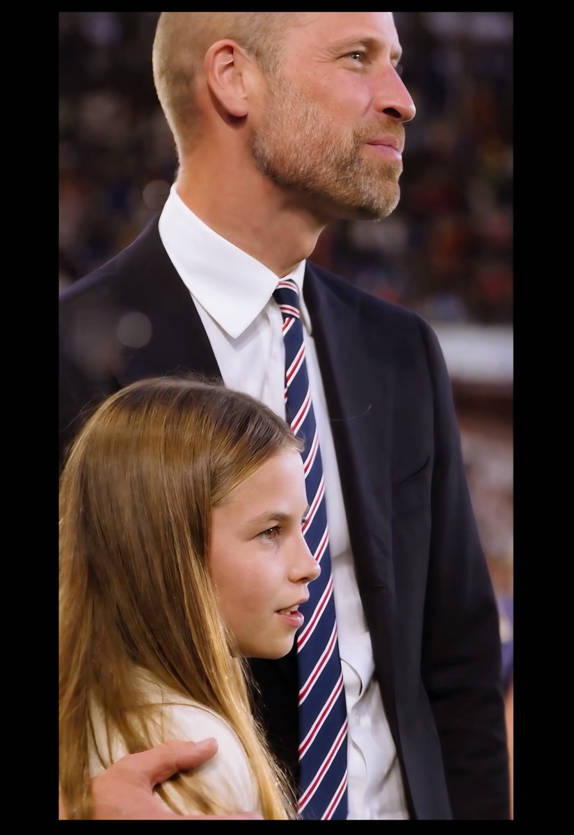 isaguor's tweet image. TRH The Prince of Wales and Princess Charlotte of Wales.