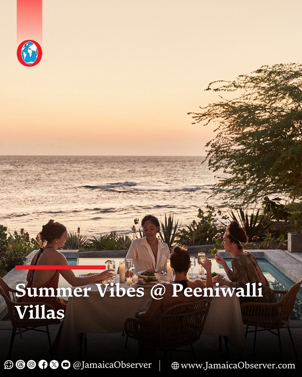 JamaicaObserver's tweet image. No better time than now, SO reckons, to seek out fab holiday hideaways and Peeniwalli, designed by Jamaican-born architect Samantha Gore, whose three-decade career in Los Angeles deeply informed her return to island living, certainly got our full attention!…