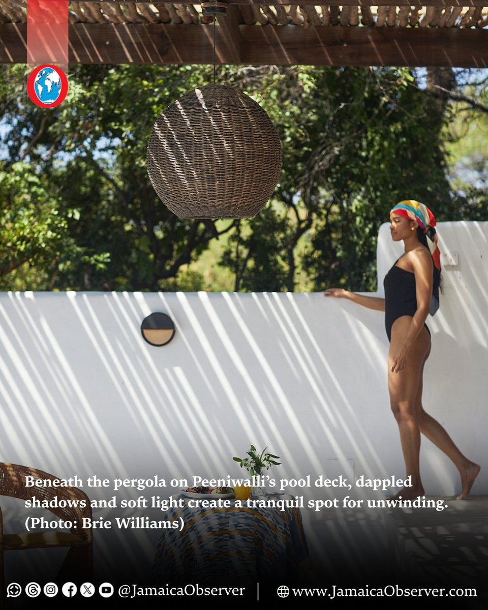 JamaicaObserver's tweet image. No better time than now, SO reckons, to seek out fab holiday hideaways and Peeniwalli, designed by Jamaican-born architect Samantha Gore, whose three-decade career in Los Angeles deeply informed her return to island living, certainly got our full attention!…