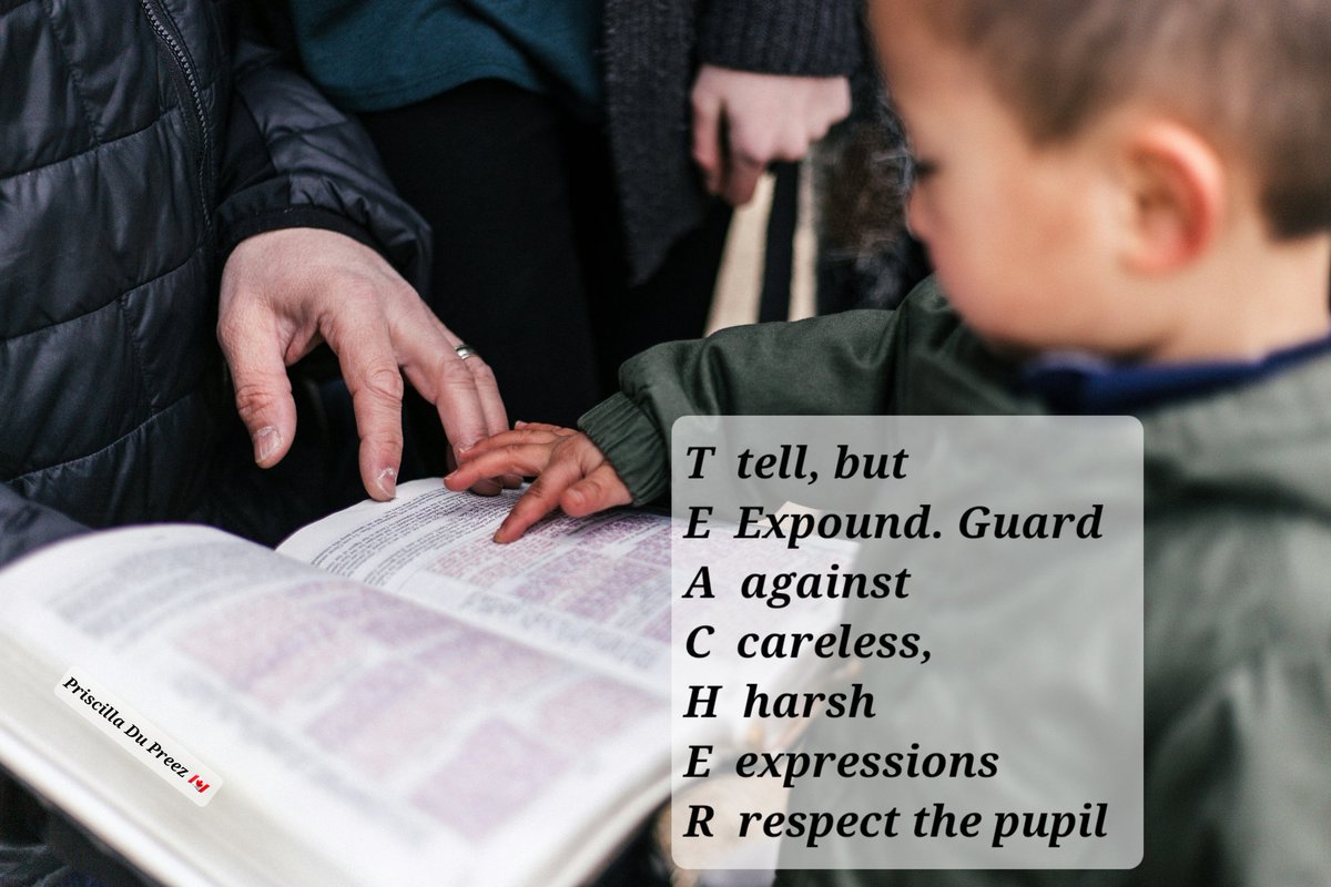 Morgan_R_R_Haze's tweet image. #AcrosticChallenge
T tell, but
E Expound. Guard
A against
C careless,
H harsh
E expressions
R respect the pupil
Priscilla Du Preez 🇨🇦 unsplash.com