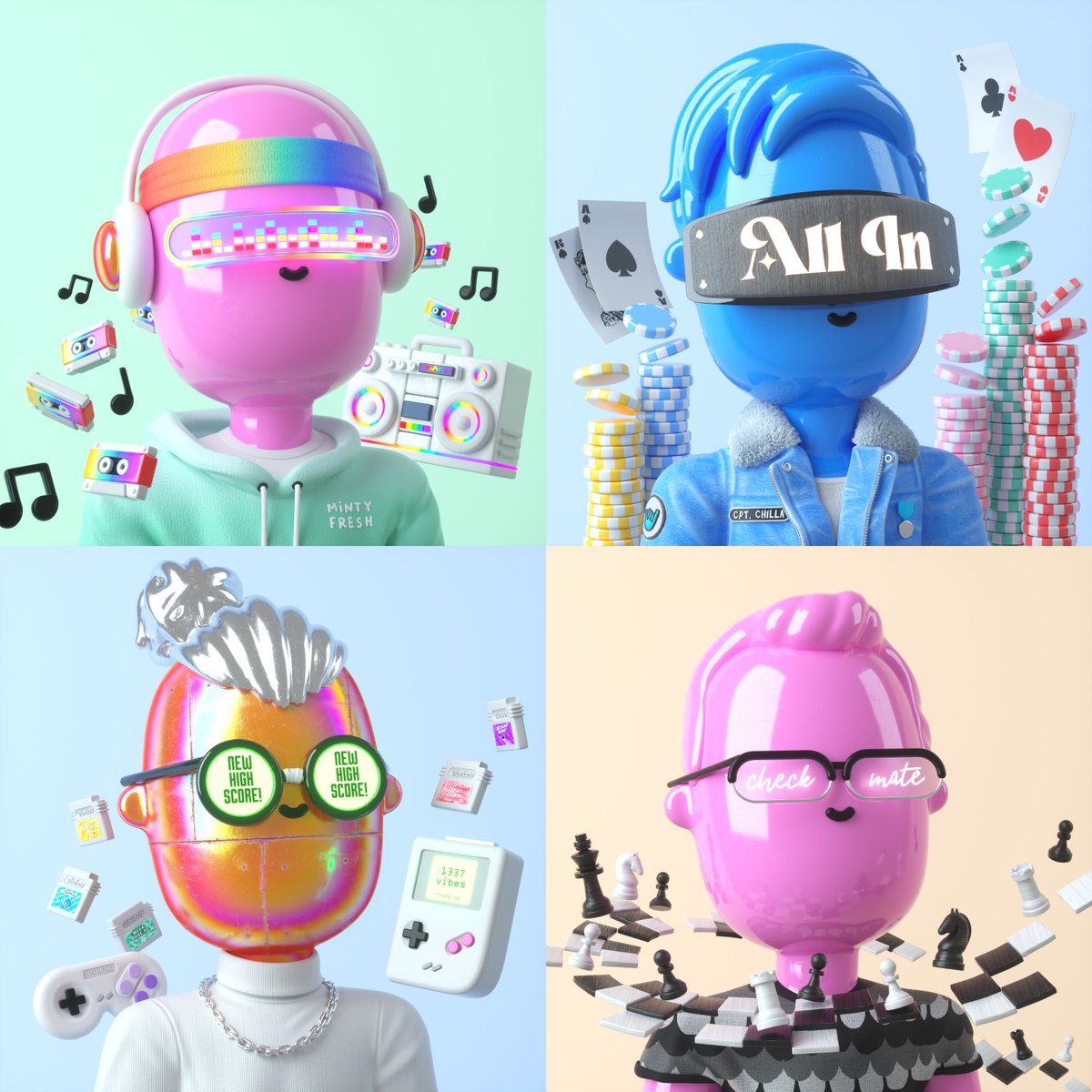 MeDegen🪬 (@medegen1) on Twitter photo Gaming & entertainment set completed!
Just in time.😅
Earned some nice badges in the process.
Look at these colorful masterpieces ✨😍
ONLY GOOD VIBES !🤙
<a href="/GoodVibesssClub/">Good Vibes Club 🤙</a> Gaming & entertainment set completed!
Just in time.😅
Earned some nice badges in the process.
Look at these colorful masterpieces ✨😍
ONLY GOOD VIBES !🤙
<a href="/GoodVibesssClub/">Good Vibes Club 🤙</a>