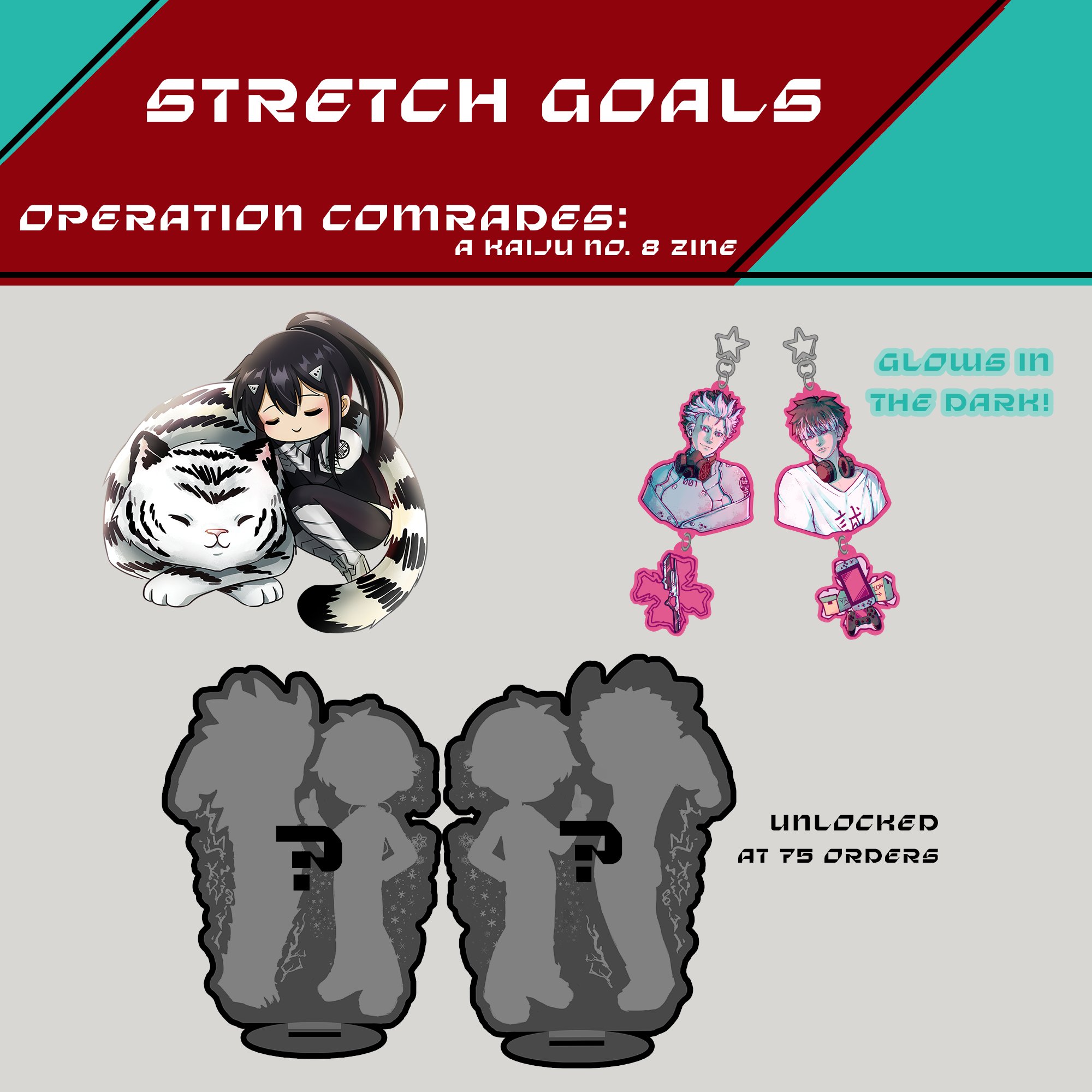 Operation Comrades: A Kaiju No. 8 Zine PO OPEN on X