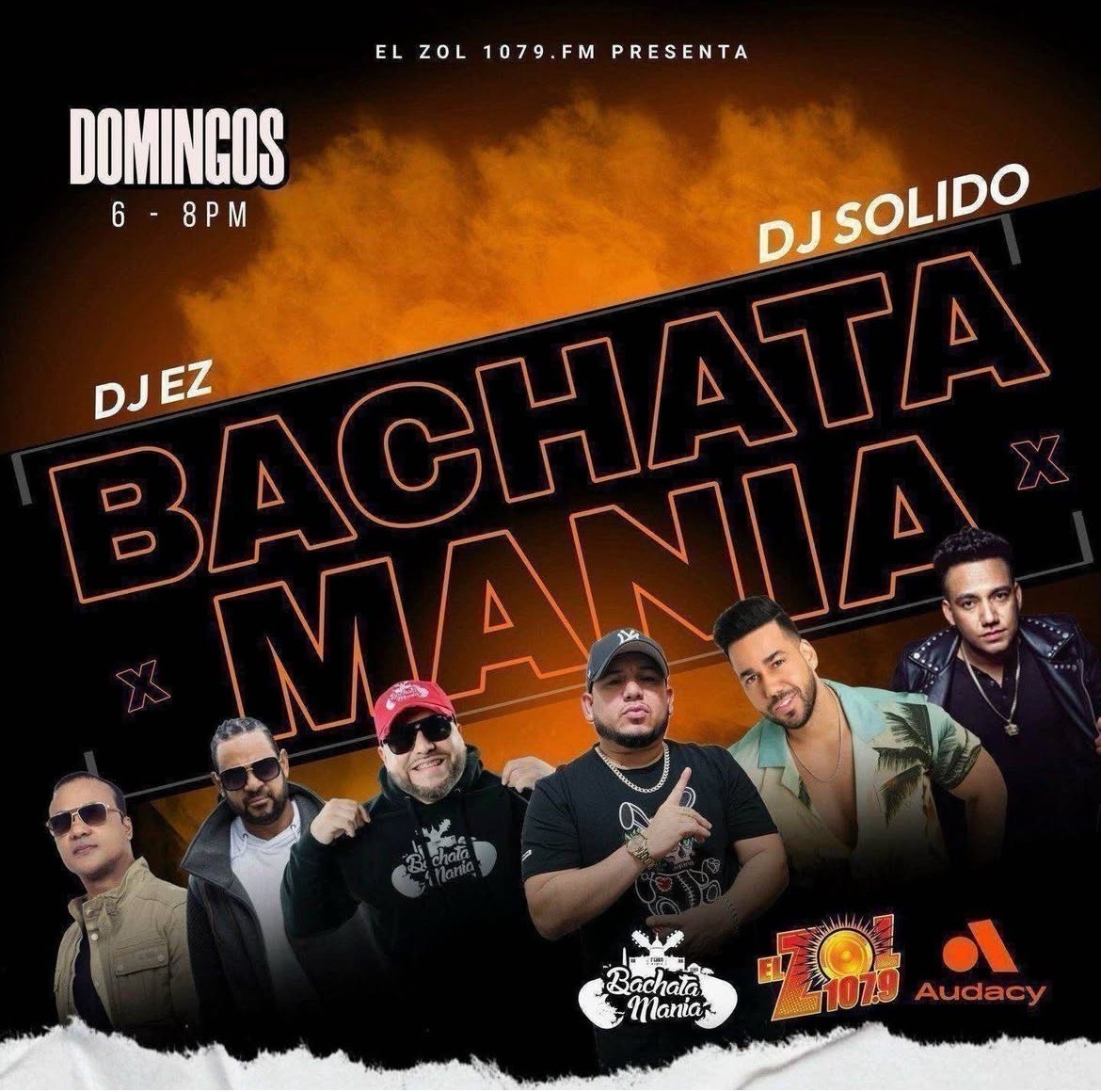 El Zol 107.9 (@elzol1079) on Twitter photo Comenzando a las 6:00PM por El Zol 107.9FM y en toda la nación en la aplicación @audacy.
“BachataMania” con <a href="/djezradio/">ExtremeZoneRadio</a>
En la mezcla @djsolidoofficial tu show favorito de los fines de semana por la emisora Líder en el DMV Comenzando a las 6:00PM por El Zol 107.9FM y en toda la nación en la aplicación @audacy.
“BachataMania” con <a href="/djezradio/">ExtremeZoneRadio</a>
En la mezcla @djsolidoofficial tu show favorito de los fines de semana por la emisora Líder en el DMV