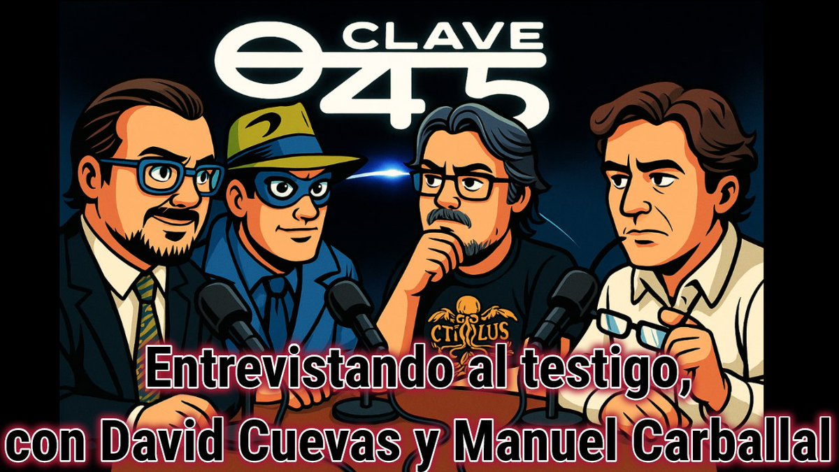 laclave45's tweet image. Hoy nos sentamos con el periodista @DCuevasC y el ufologo y criminologo @E_O_C_ y hacemos un minucioso recorrido por su metodologia para entrevistar a los testigos de lo forteano.
Por que las conspiraciones.... Existen!
#edenex #clave45
go.ivoox.com/rf/153859369