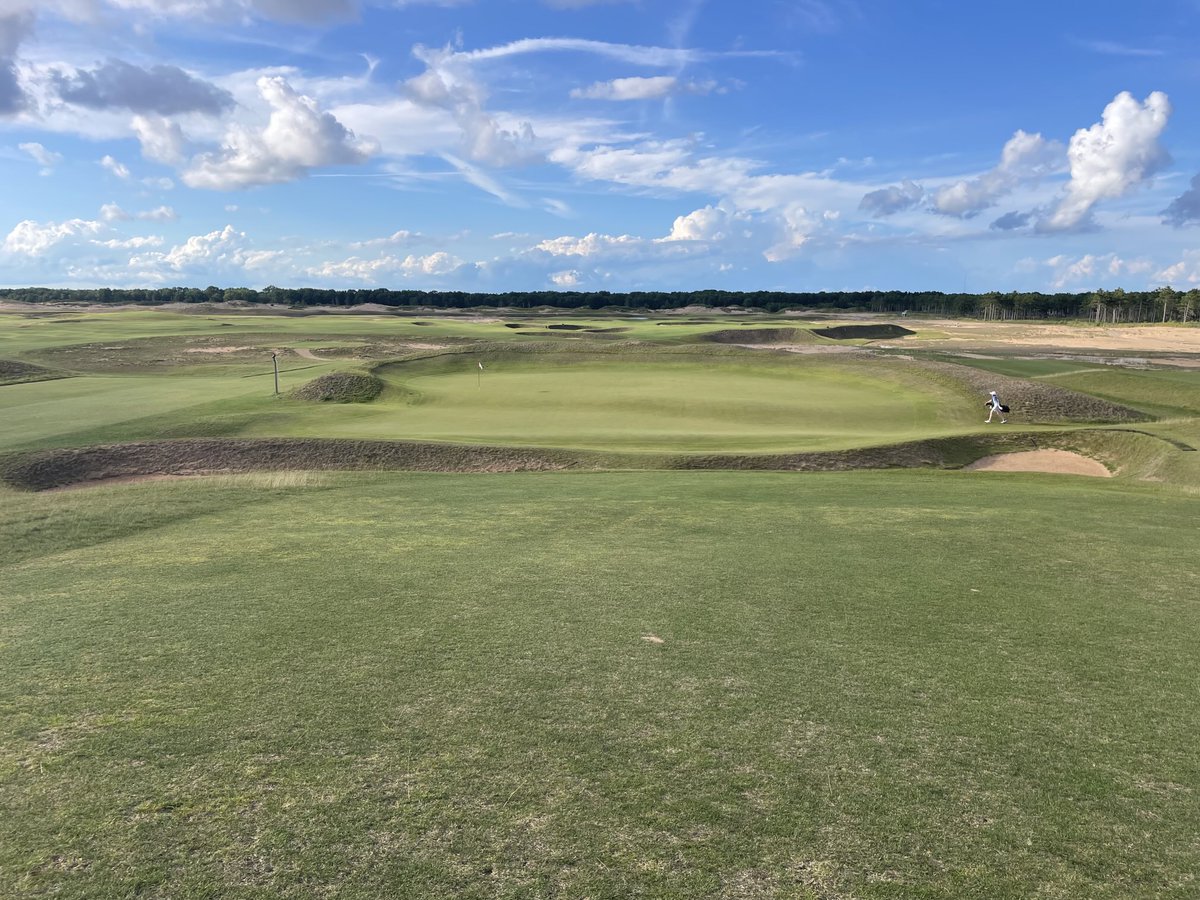 Congratulations to Michael Keiser and his Wisconsin Sand Valley team for the vision to recreate the LIDO - a Macdonald &amp; Raynor masterpiece that closed in 1942. Tom Doak has produced a must play golfing puzzle full of strategy and fun - rainbows even shine from the pro shop!