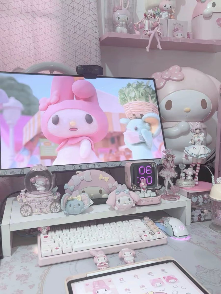 darchibuns's tweet image. My Melody and Kuromi is showing on nextflix!! It’s stop motion and it’s so adorable 🥺💗