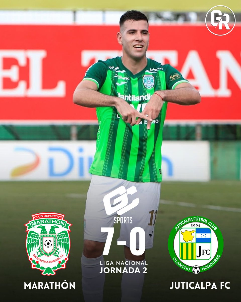 🦖🔥 HUMILLACIÓN TOTAL

Marathón no se compadeció de un Juticalpa FC en llamas por problemas administrativos y con demandas millonarias que le imposibilitaron utilizar a sus fichajes y su cuerpo técnico. Un ¡7-0! humillante y A PAGAR, señores del Juticalpa FC. 

✍🏻Hattrick de