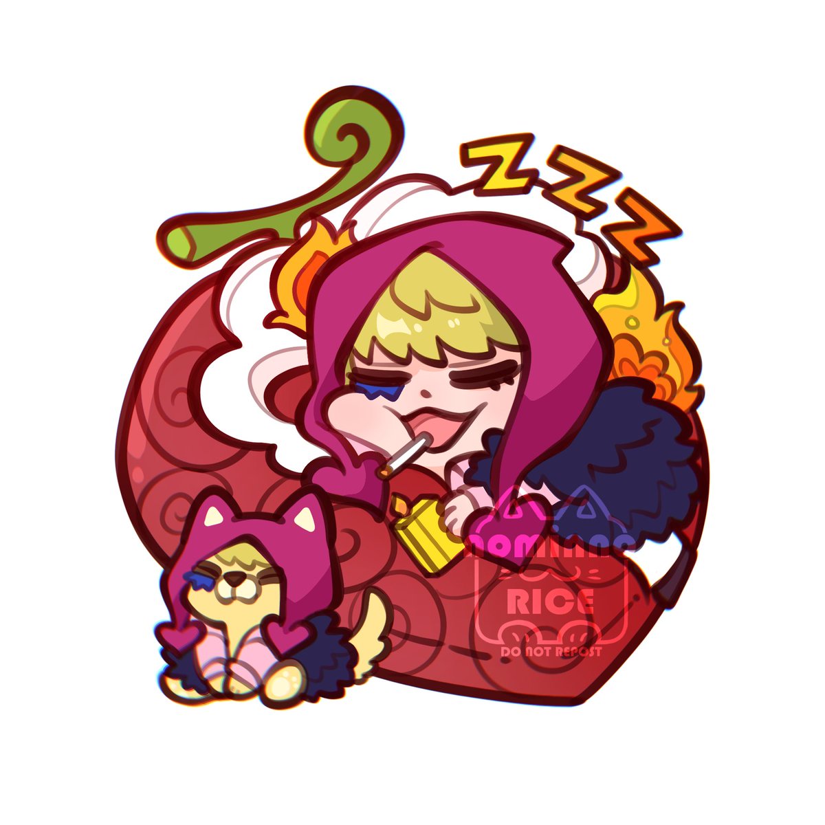 Nominno_rice's tweet image. #ONEPIECE Sweet dreams Cora-san❤️‍🔥