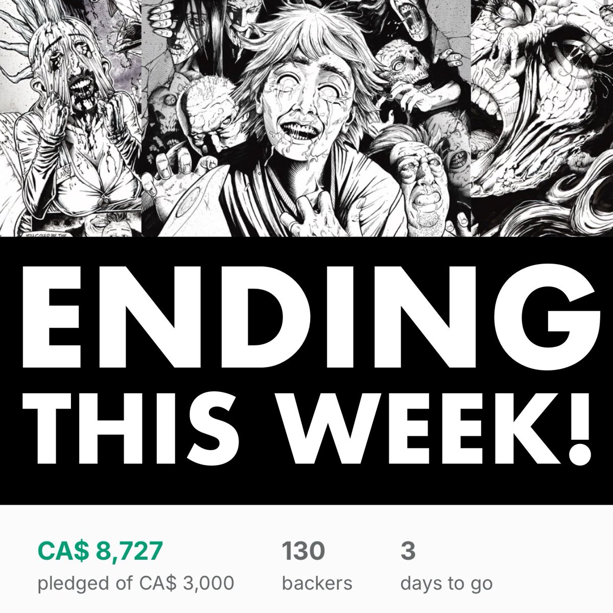 AdrieanKoleric's tweet image. ENDING SOON! We’ve only got a few days left on the @kickstarter campaign for COME WITH ME, I’M ON MY WAY! Our 4 story horror anthology based on tracks from SNFU’s 1985 debut album …AND NO ONE ELSE WANTED TO PLAY.
kickstarter.com/projects/3pres…