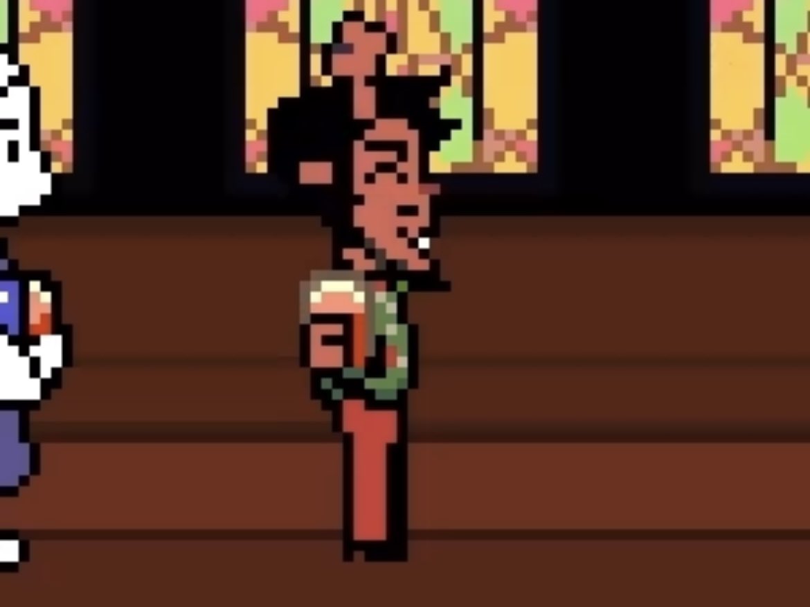RandomMGSFan's tweet image. Why is he actually kinda cute