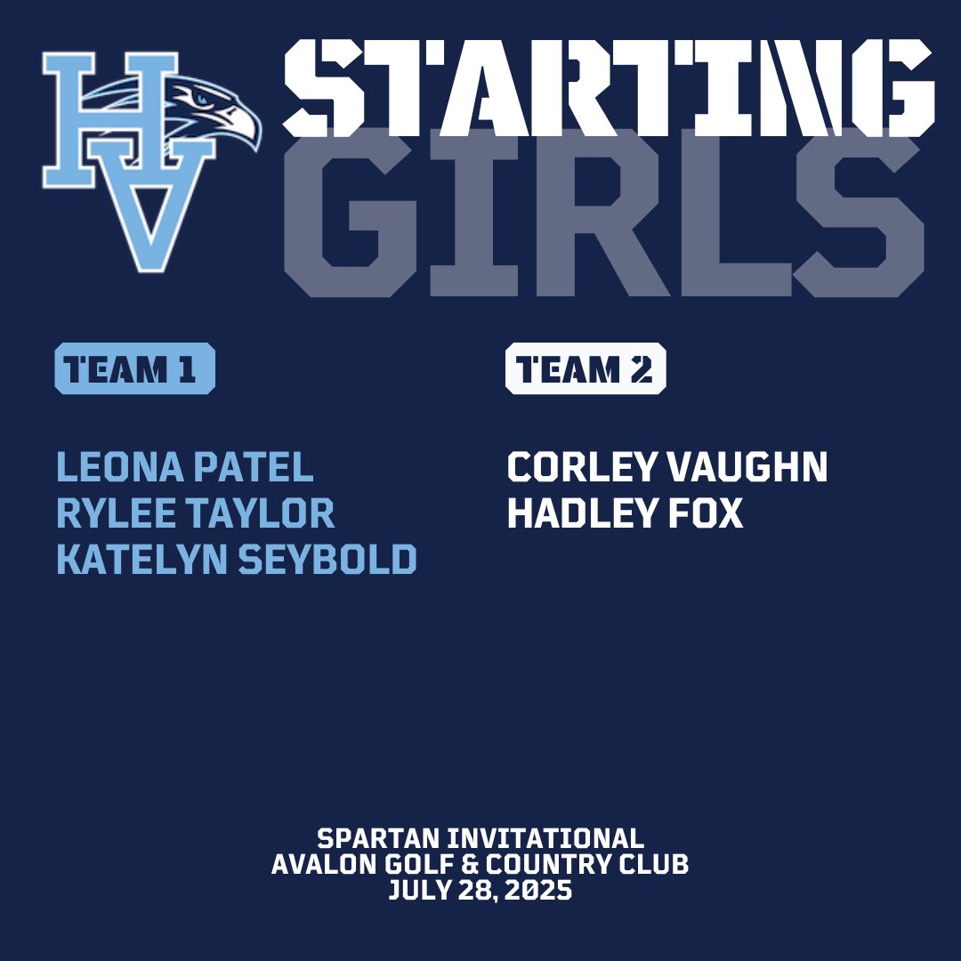 HVAGolf's tweet image. Season starts tomorrow with a great field at the Spartan High School Invitational. Go Hawks! @Avalon_Golf @HVAAC @HVAHawks @hva_athletics @5StarPreps