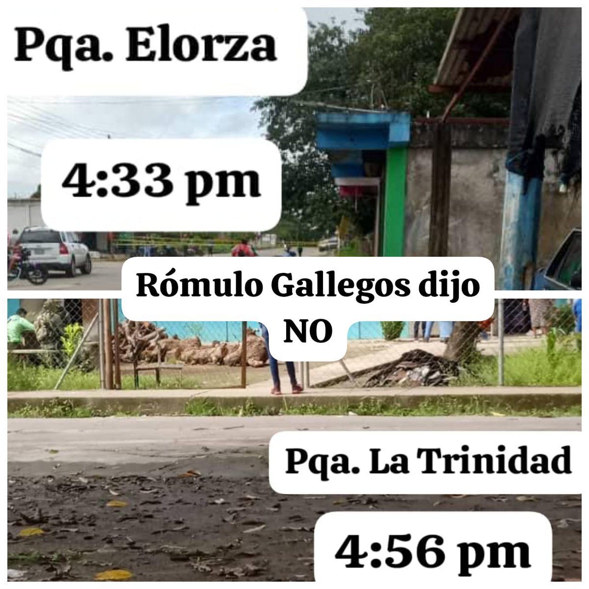 NahirMota's tweet image. #Apure
Desde Elorza hasta La Trinidad de Orichuna, el eco del silencio fue profundo y claro.
No hubo fiesta electoral, solo la firmeza de un pueblo que no se deja engañar.
Rómulo Gallegos, también dijo ¡NO A LA FARSA ELECTORAL!
#NoALaFarsa #ElPoderEsNuestro