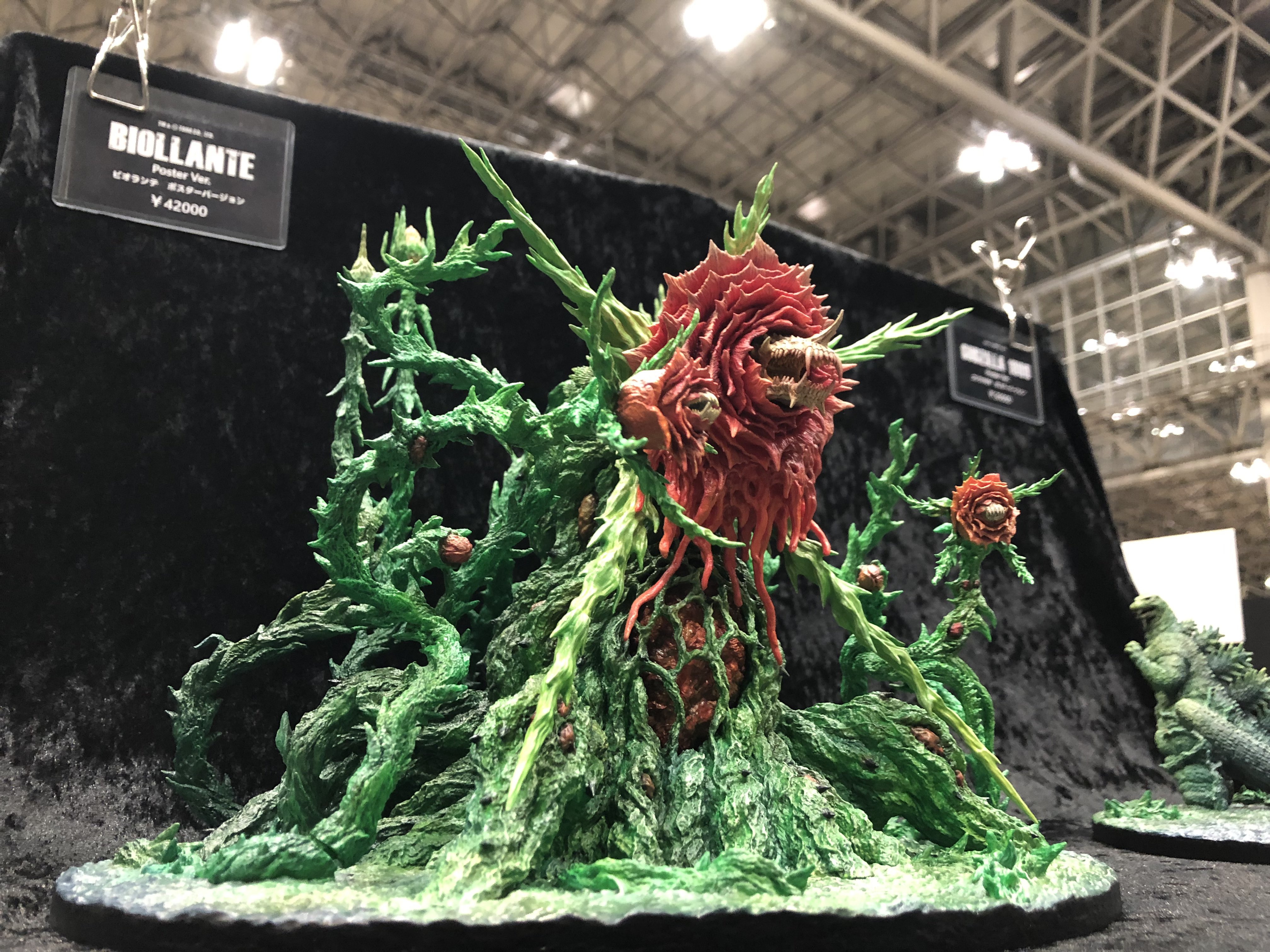 未塗装　未組立 クダフロミ ビオランテ ポスターバージョン ガレキ Yahoo!オークション -「ゴジラ ビオランテ ポスター」の落札相場