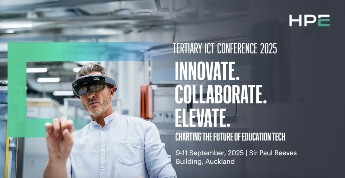 Explore connectivity, cybersecurity, and student-centric tech at the Tertiary ICT Conference 2025. Proudly backed by <a href="/HPE/">HPE</a> as Diamond Sponsor, the event equips leaders with practical insights to drive digital transformation. Register now: hpe.to/6014fHJnw