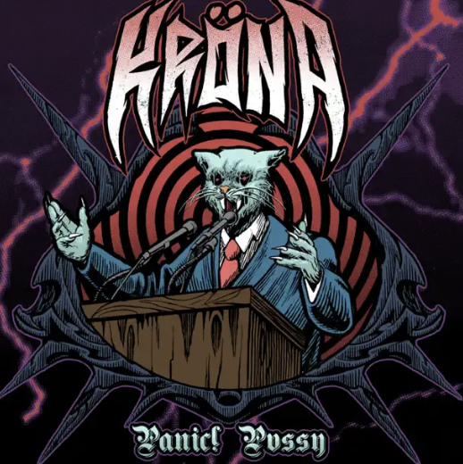 thepunksite's tweet image. Kröna Unleash "Panic! Pvssy" Single thepunksite.com/news/krona-unl…