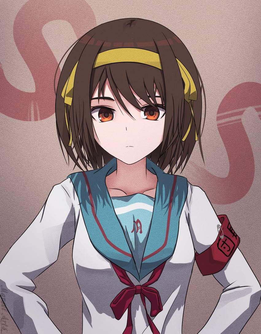 KyoAniHourly's tweet image. Suzumiya Haruhi no Yuuutsu
Artist: matsel_arts
Image ID: 5475489
Source: danbooru
#涼宮ハルヒの憂鬱
