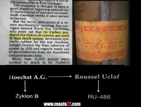 StevenErtelt's tweet image. Company That Made Zyklon B for Nazi Holocaust Made RU 486 for Abortions buff.ly/lGEDRgD