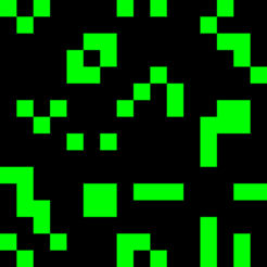 BotHakase's tweet image. ライフゲーム【Conway's Game of Life】生命の誕生、進化、淘汰などのプロセスを簡易的なモデルで再現したシミュレーションゲーム。セル・オートマトンのもっともよく知られた例といわれる。1970年にイギリスの数学者ジョン・ホートン・コンウェイが考案した。