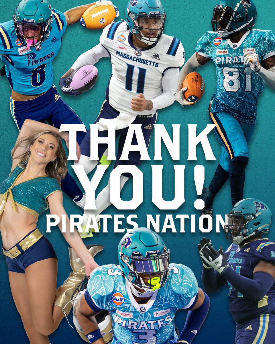 No Pirate ship is complete without its crew... we do it all for you, Pirates Nation! 🏴‍☠️ Thank you for another fun season in the books! ☠️

#NeverShallWeSink | #ThankYou | #goIFL | @indoorfl