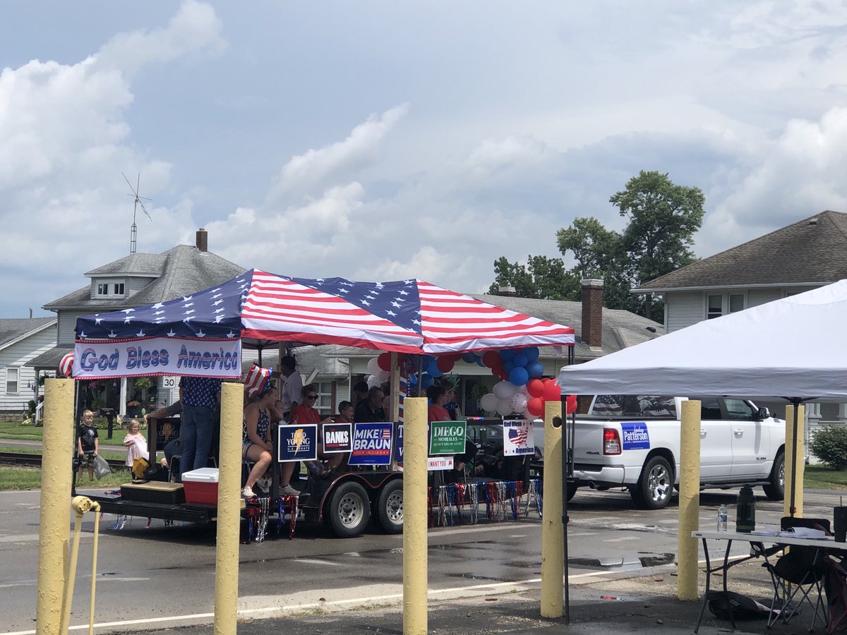 Today we participated in the very well attended Fayette County Fair Parade and had time to visit with constituents following!