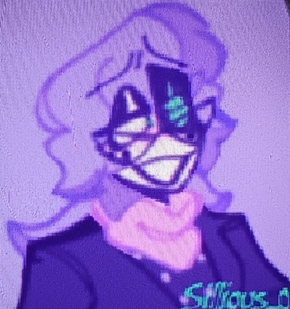 FoolishGutz_0's tweet image. Found an old OC that looks similar to Maurice💔💔💔 please throw tomatoes at Mr Sterling Lavender 🍅🍅🍅🍅