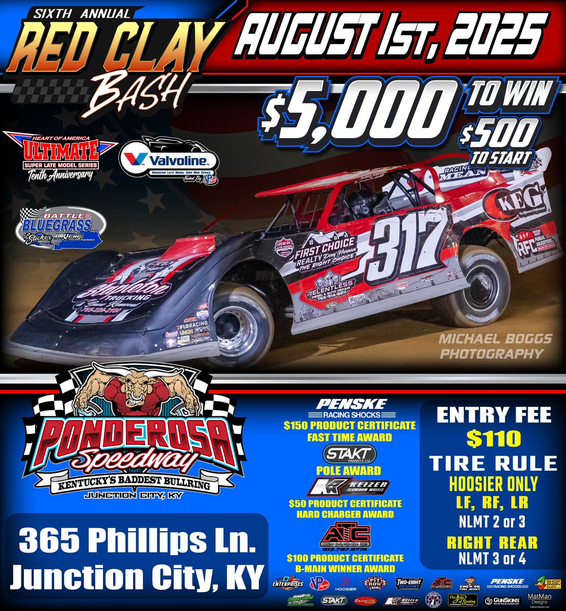 tilleyracing's tweet image. We're proud to announce that we have found a replacement date for this Friday, August 1. The @Valvoline @ironmandirt will visit Ponderosa Speedway in Junction City, KY, $5,000 to win. On Saturday August 2 we will visit 201 Speedway in Sitka, KY, $5000 to win.
The date at Hidden…