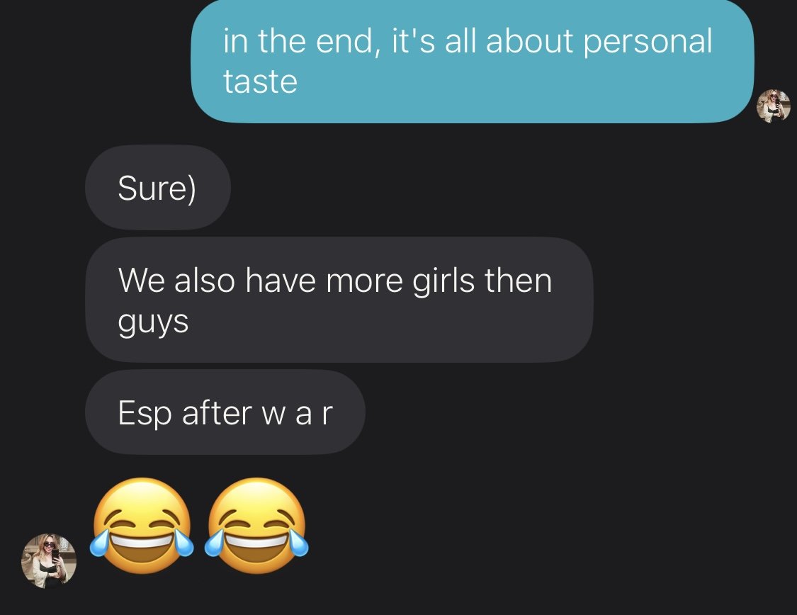 celtalian's tweet image. My Brazilian friend was talking to a Russian woman and she had this to say about Russian men 🙃