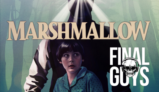 W. Sheridan Bradford (@wsbradford) on Twitter photo Tuesday night, 8pm EST, the <a href="/FinalGuys/">Final Guys</a> review Marshmallow, a campy slasher with a minor twist. Is that enough... or is this a forgettable clone? Tuesday night, 8pm EST, the <a href="/FinalGuys/">Final Guys</a> review Marshmallow, a campy slasher with a minor twist. Is that enough... or is this a forgettable clone?