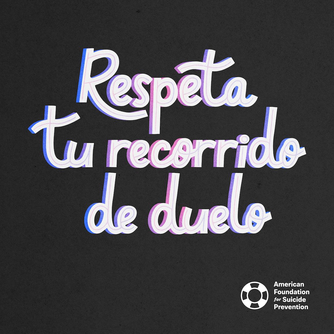 OvernightWalk's tweet image. Everyone's journey with grief is different. 💙
El proceso de duelo de cada persona es diferente. 💙